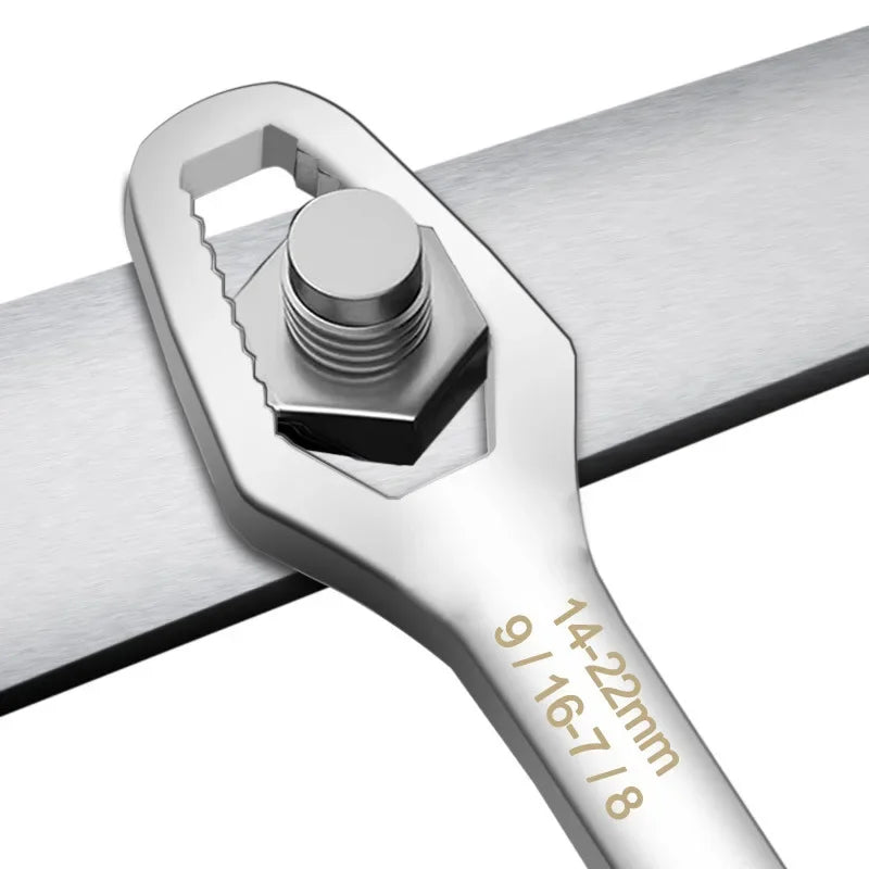 8 to 22 Black Multifunctional Double End Box Wrench