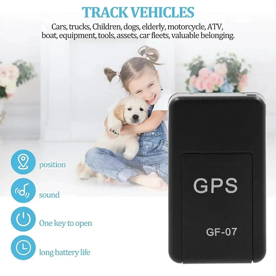 Mini GF-07 GPS Tracker Car Bike Bicycle Pets Children Real Time Tracking Positioner