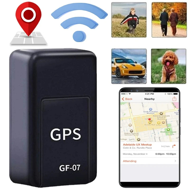 Mini GF-07 GPS Tracker Car Bike Bicycle Pets Children Real Time Tracking Positioner