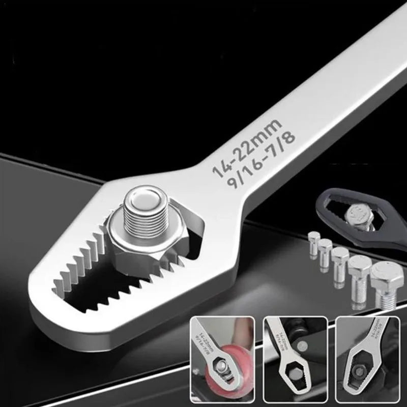 8 to 22 Black Multifunctional Double End Box Wrench