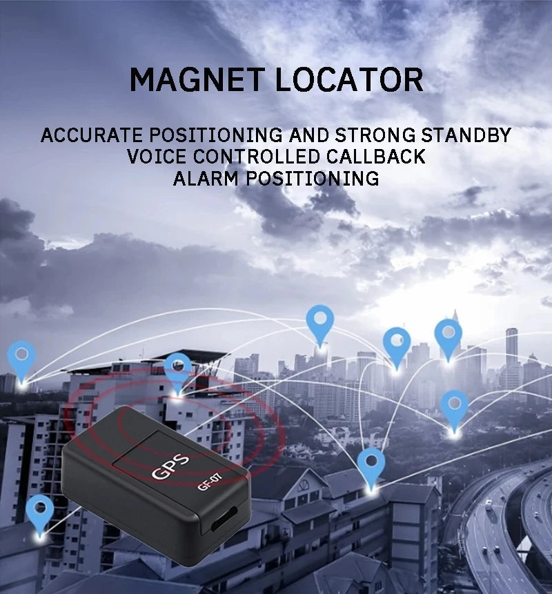 Mini GF-07 GPS Tracker Car Bike Bicycle Pets Children Real Time Tracking Positioner