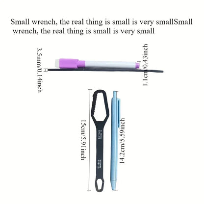 8 to 22 Black Multifunctional Double End Box Wrench